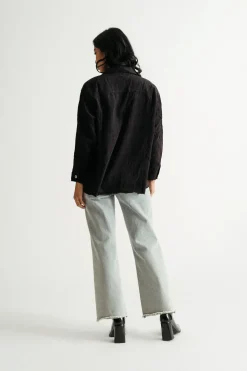 Tobi Kimora Corduroy Button Down Shacket