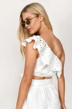 Tobi Kyla Crop Top - Red