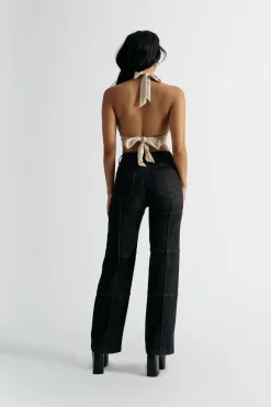 Tobi Kyle Crop Top - Black