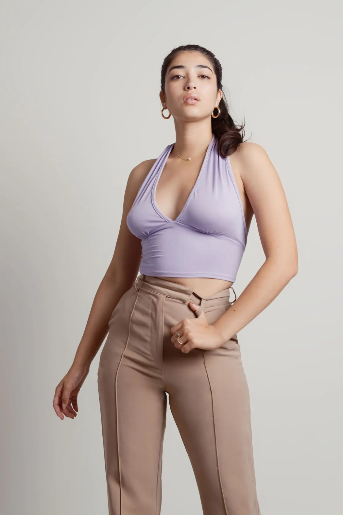 Tobi Kyle Crop Top - Black