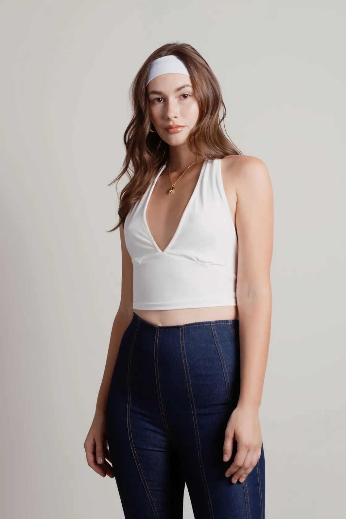 Tobi Kyle Crop Top - Black