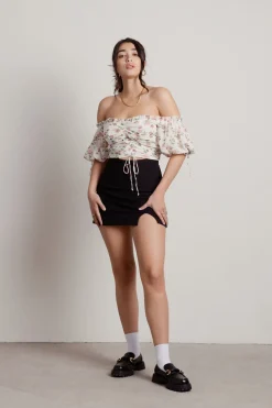 Tobi Lackadaisical Day Crop Top -