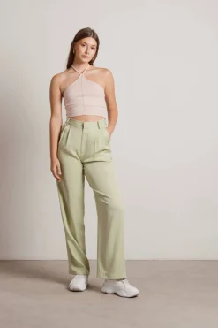 Tobi Larisa Crop Top - Mint
