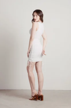 Tobi Larson Ruched Bodycon Mini Dress -