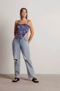 Tobi Lasso In Crop Top -