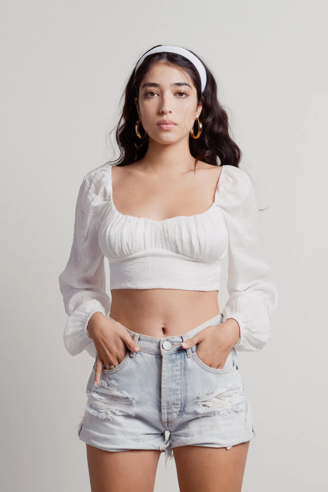 Tobi Leigh Crop Top -