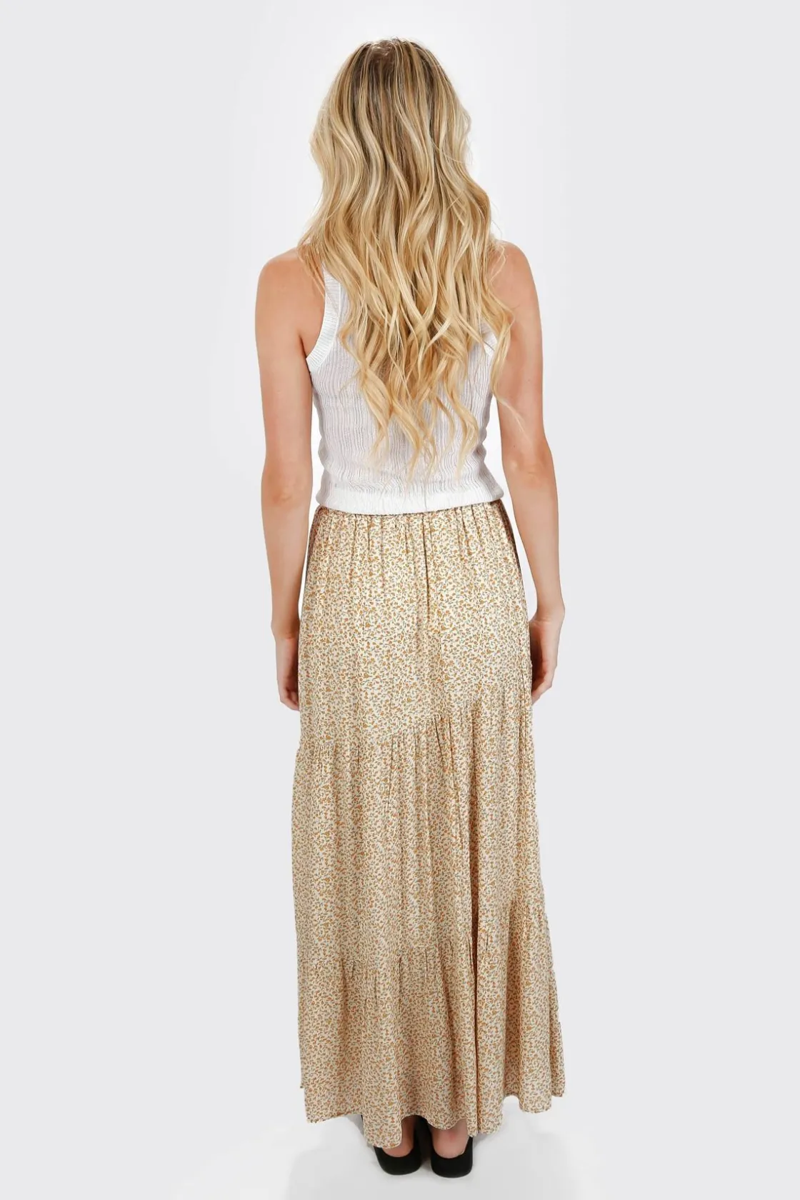Tobi Lenneth Floral Maxi Skirt -