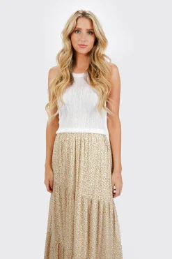 Tobi Lenneth Floral Maxi Skirt -
