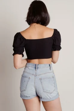 Tobi Leyla Crop Top - Off White