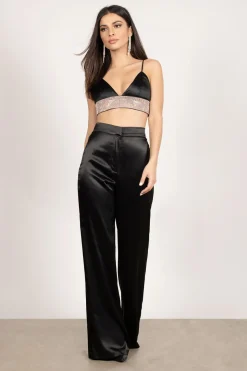 Tobi Liberated Crop Top - Champagne