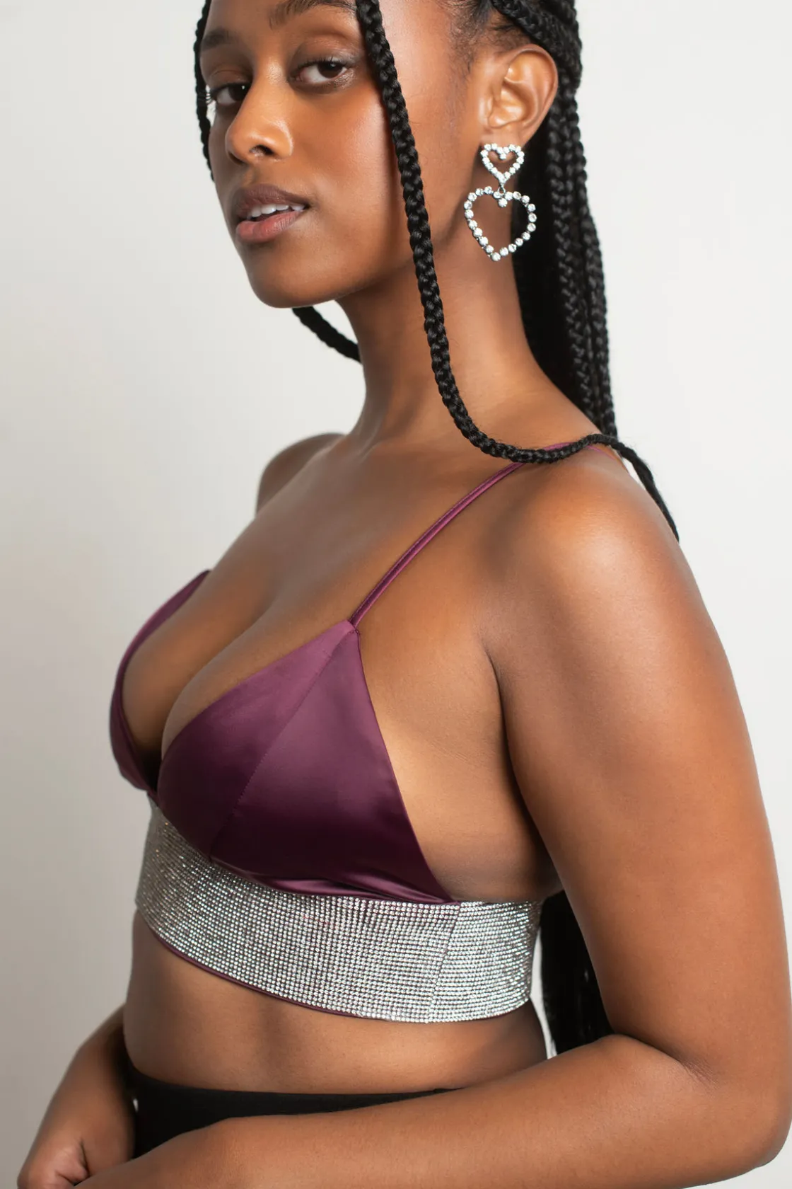 Tobi Liberated Crop Top - Champagne