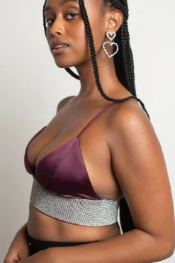 Tobi Liberated Crop Top - Champagne