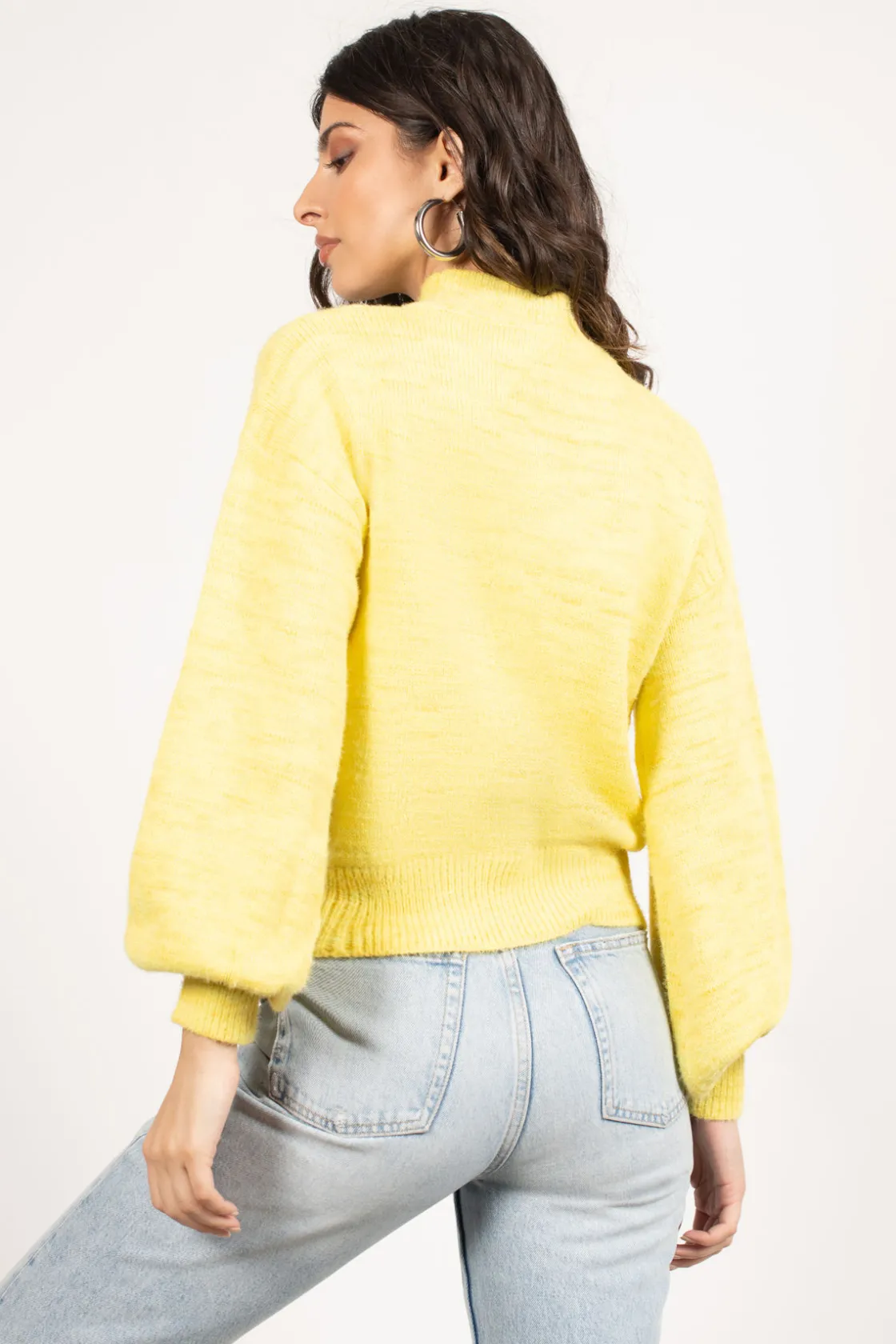Tobi Like A Babe Mock Neck Sweater -