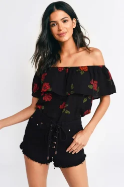 Tobi Lilian Floral Blouse -