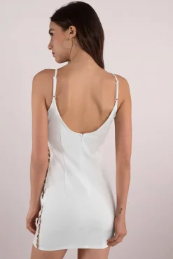 Tobi Lisa Side O-Ring Bodycon Mini Dress - Black
