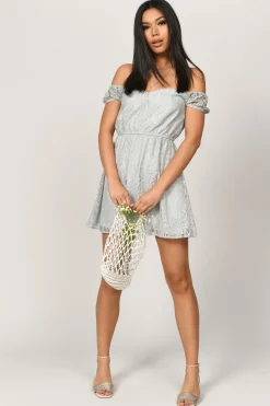Tobi Lola Lace Skater Mini Dress -