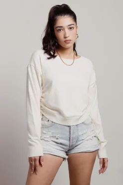 Tobi Loofs Ruched Sweater -