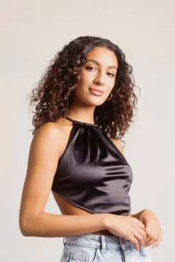 Tobi Look At Me Crop Top - Oatmeal