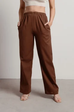 Tobi Look Here Straight Leg Pants -