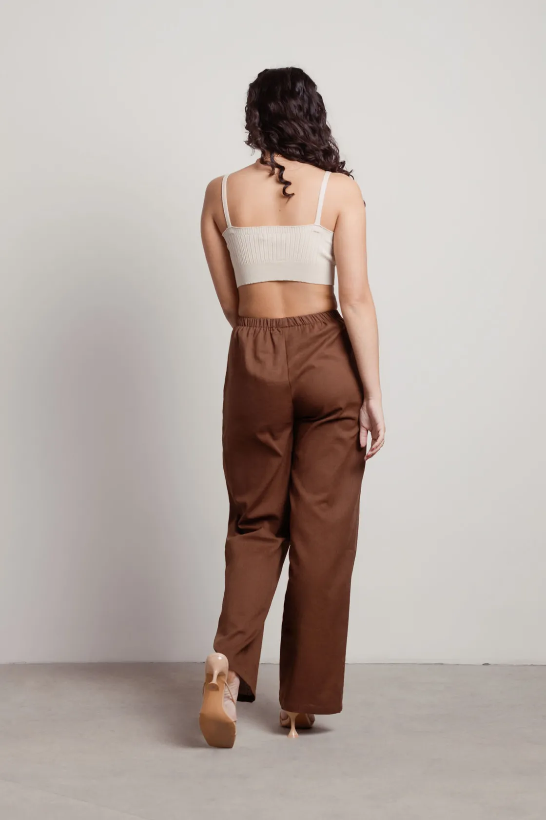 Tobi Look Here Straight Leg Pants -