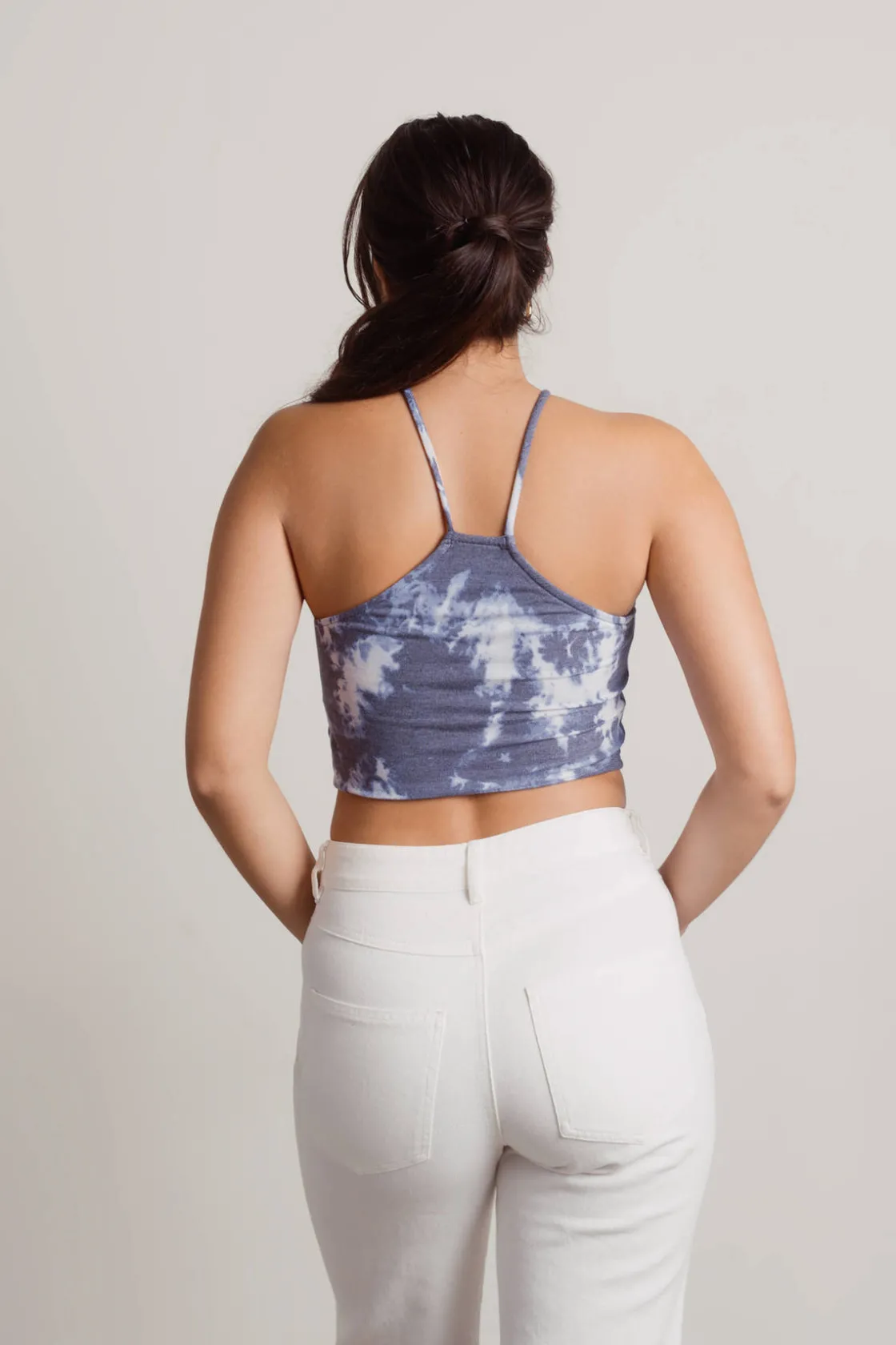 Tobi Look Over Here Crop Top - Rainbow