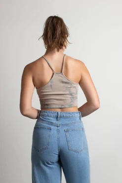 Tobi Look Over Here Crop Top - Rainbow