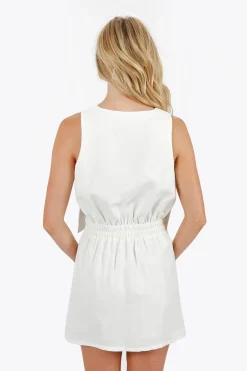 Tobi Lorelei Button Up A-line Mini Dress -