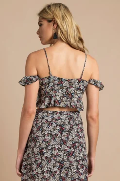Tobi Lost + Wander Flora Crop Top -