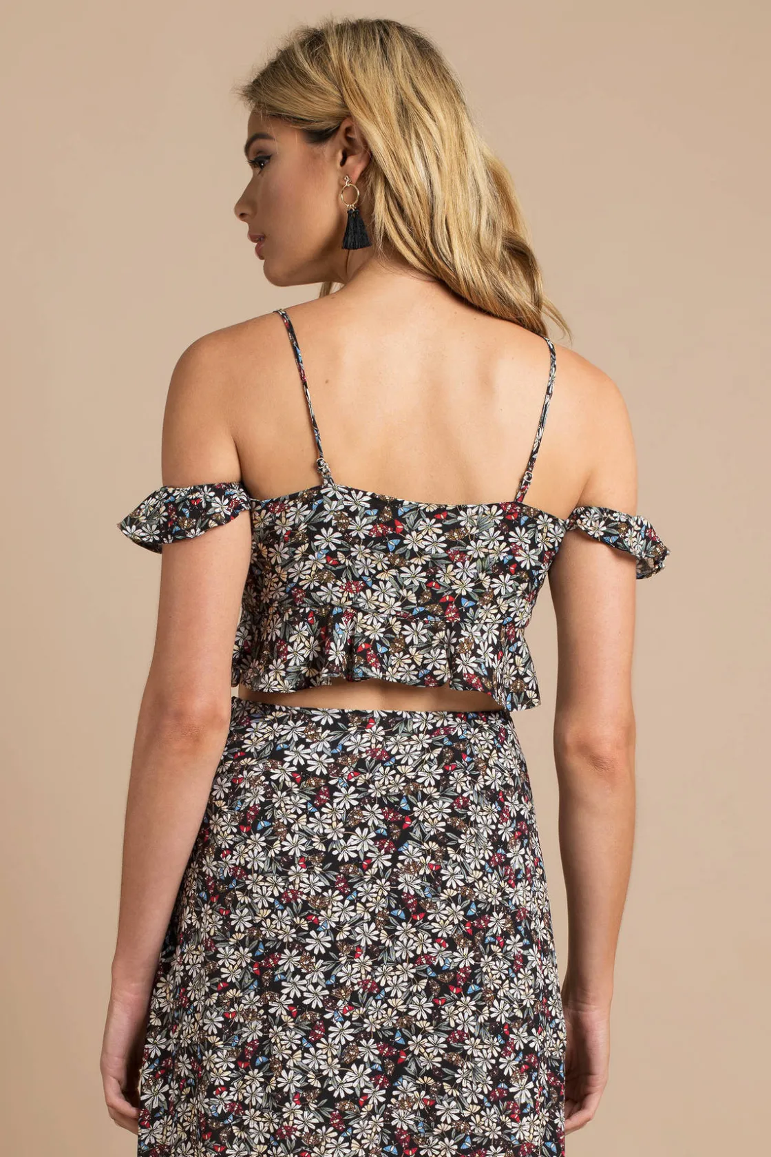 Tobi Lost + Wander Flora Crop Top -
