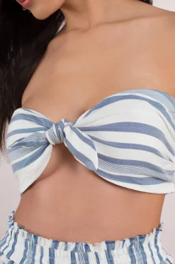 Tobi Lost + Wander Marina Bandeau Top -
