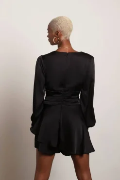 Tobi Love Games Satin Romper -
