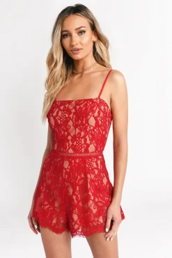 Tobi Love Me Lace Romper -