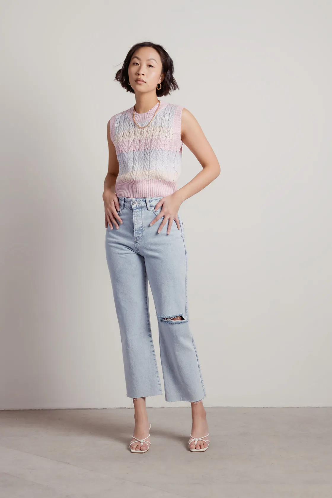 Tobi Love Me Or Not Knit Sweater Vest -