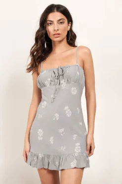 Tobi Love That I Gave You Floral Skater Mini Dress -