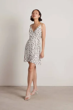 Tobi Lovegood Floral Wrap Mini Dress -