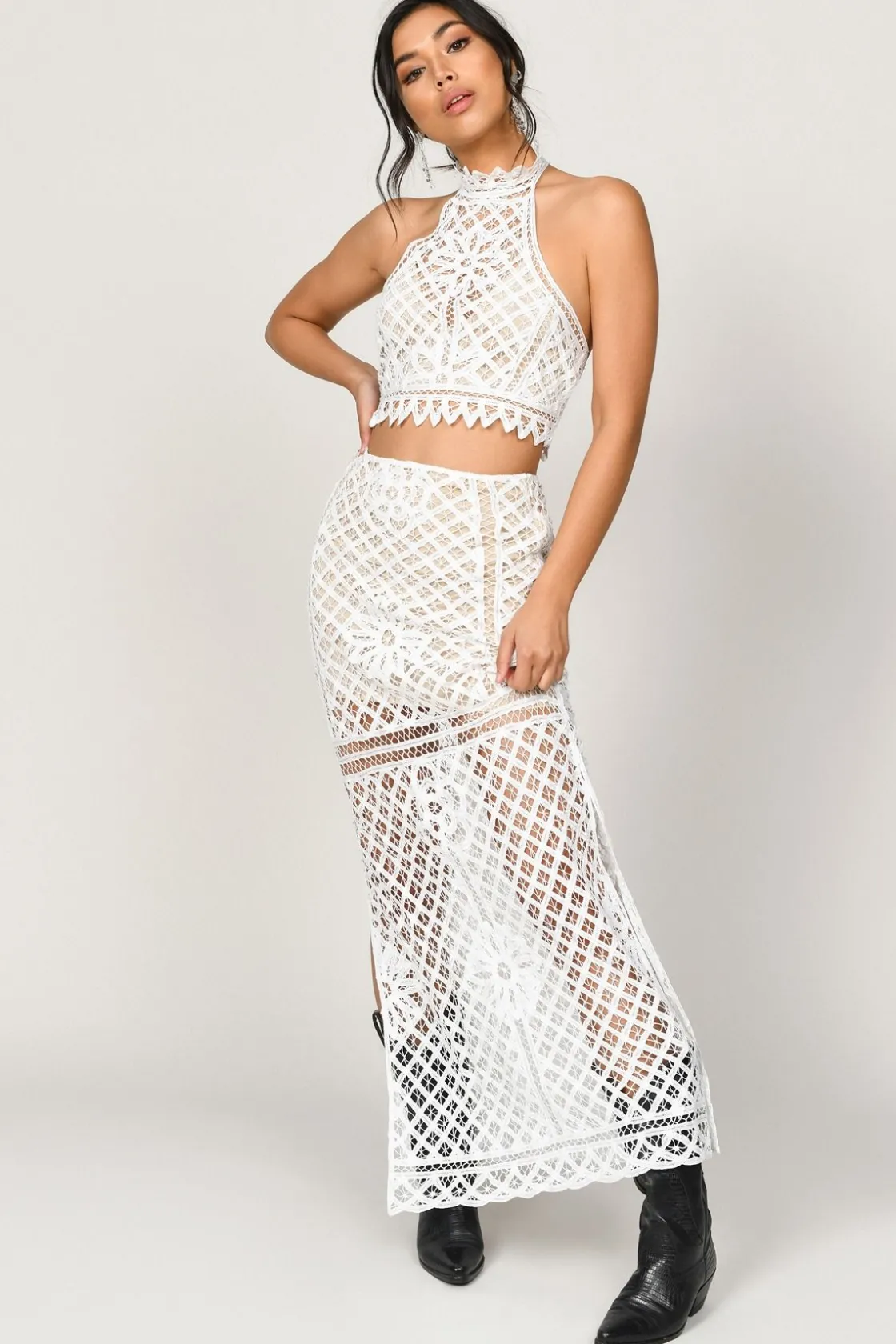 Tobi Lust For Lace Crop Top -