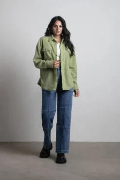 Tobi Lynette Button Up Shacket -