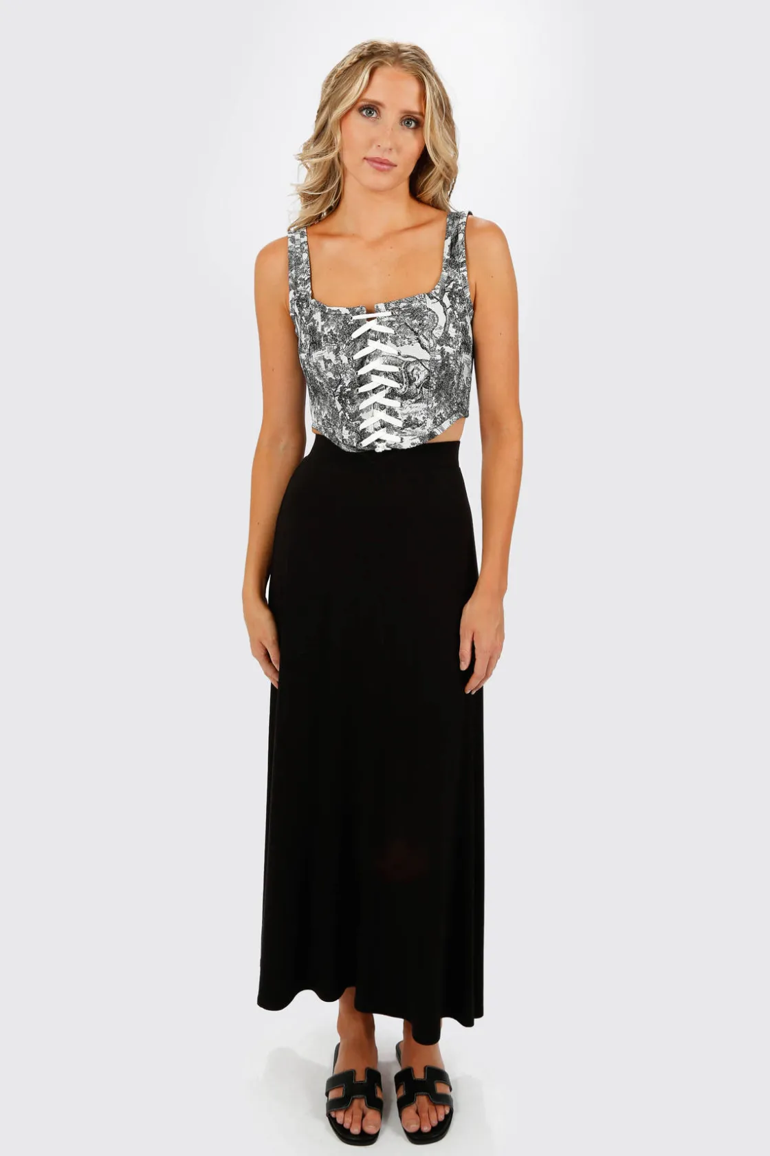 Tobi Magical Forest Corset Top -