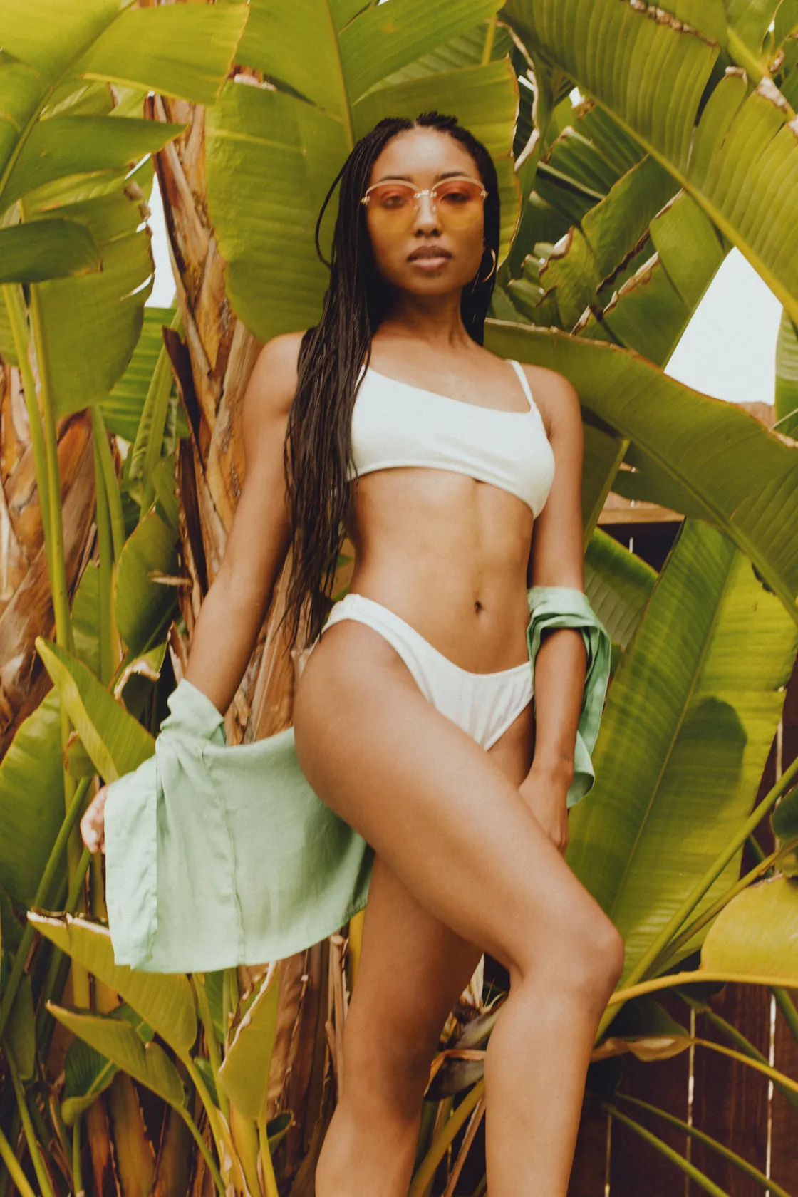 Tobi Make A Splash Metallic Bikini Set -