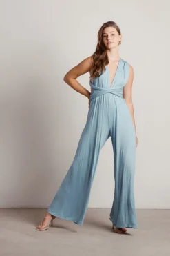 Tobi Make It Up Convertible Tie Jumpsuit -