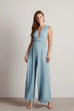 Tobi Make It Up Convertible Tie Jumpsuit -