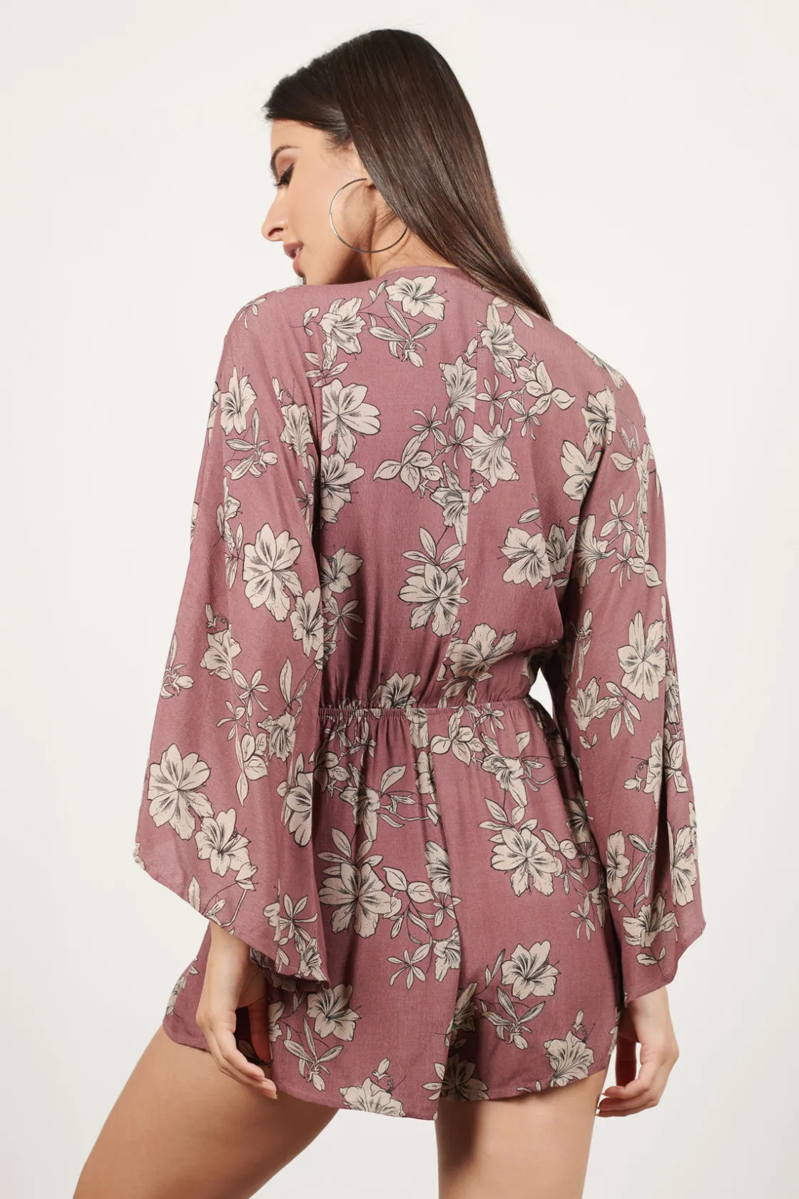 Tobi Make You Mine Plunging Romper -