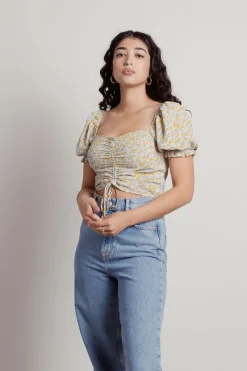 Tobi Make You Think Crop Top -