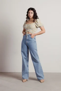 Tobi Make You Think Crop Top -
