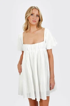 Tobi Marcelle Open Back A-line Mini Dress -