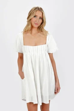 Tobi Marcelle Open Back A-line Mini Dress -