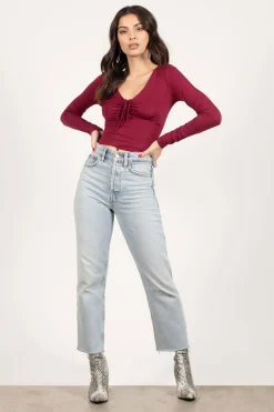 Tobi Mariais Long Sleeve Top -