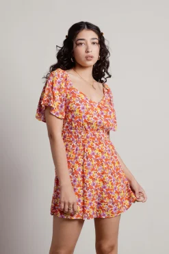 Tobi Marina Floral Romper -