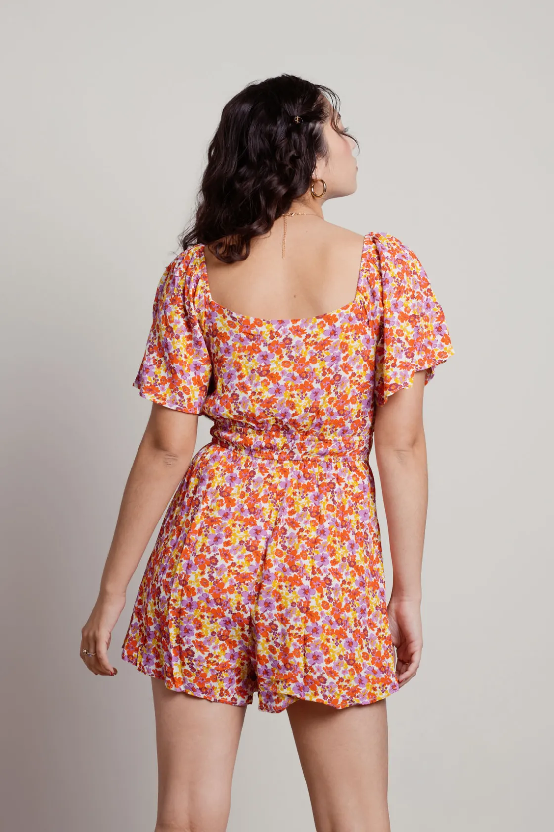 Tobi Marina Floral Romper -