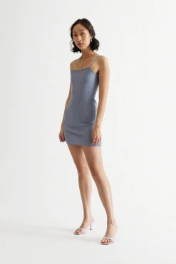Tobi Marylynn Ribbed Cami Mini Dress -